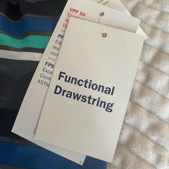 OLD NAVY BABY BOY STRIPED SWIM TRUNKS SIZE 18/24 MONTHS NWT - Picture 4 of 5